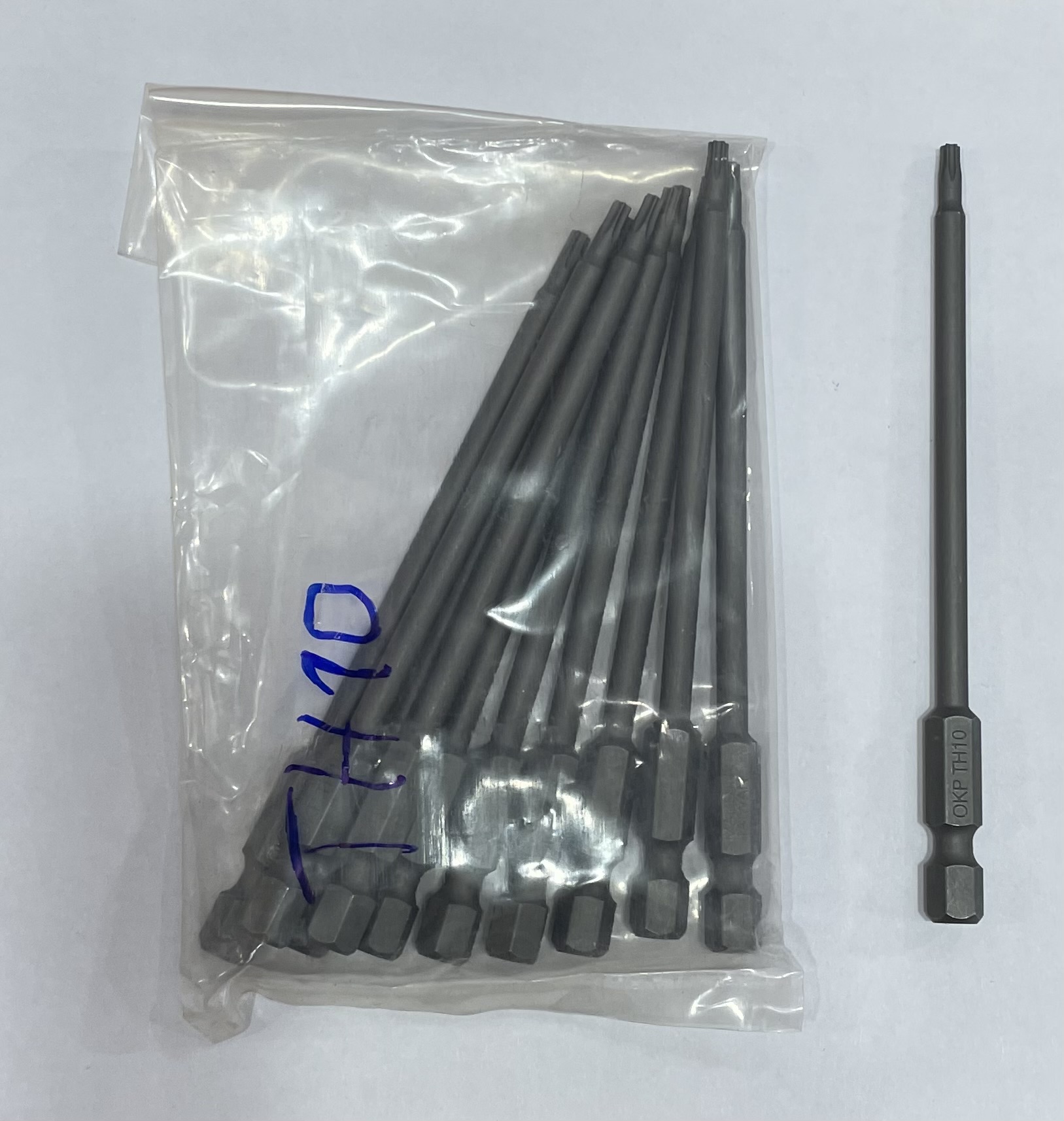 بیت سر دریلی ستاره‌ای سوراخ دار TH10*100 - okp