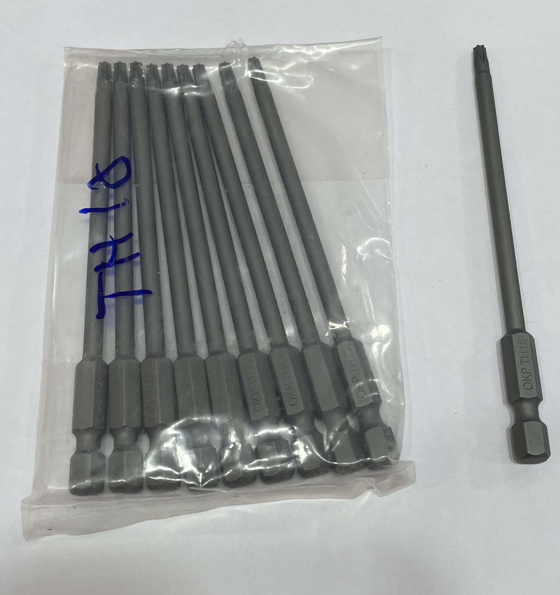 بیت سر دریلی  ستاره‌ای سوراخ دار TH15*100 _ okP