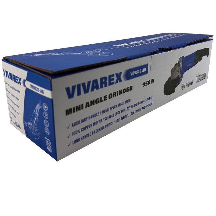مینی فرز دسته بلند 950وات ویوارکس مدل VR9525-AG